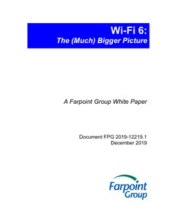 Wi-Fi 6: The (Much) Bigger Picture