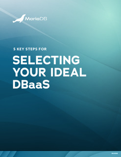 Selecting Your Ideal DBaaS: 5 Key Steps