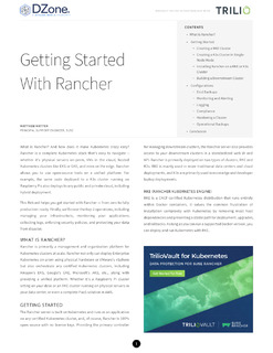 Getting Started With Rancher