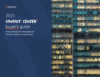 2021 Contact Centre Buyers Guide