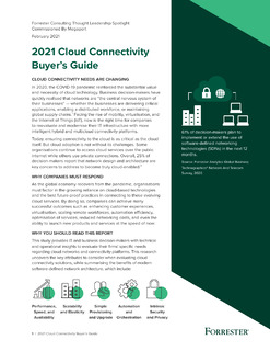 2021 Cloud Connectivity Buyer’s Guide