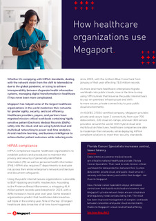 How healthcare organizations use Megaport.