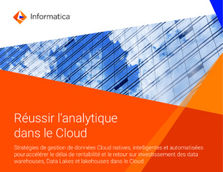 Réussir l’analytique dans le Cloud