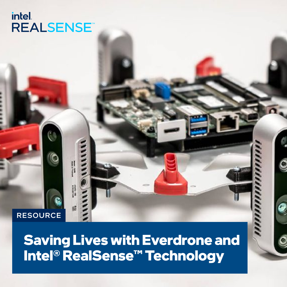 Saving lives with Everdrone and Intel® RealSense™ Technology