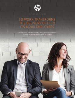 Sd Worx Transforms the Delivery of It to Its 6,200 Employees