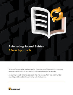 Automating Journal Entries: A New Approach