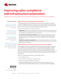 Improving Cyber Compliance with Infrastructure Automation