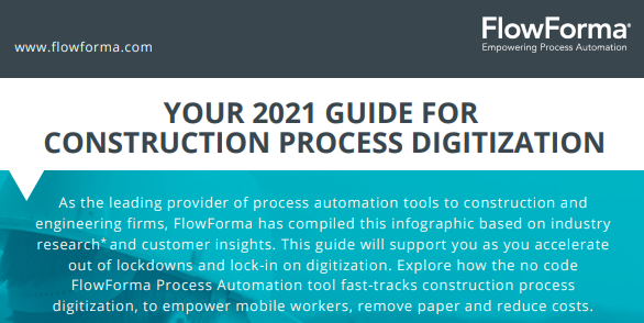 Your 2021 Guide For Construction Process Digitization