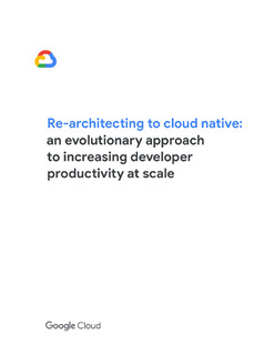 Re-architecting to Cloud Native