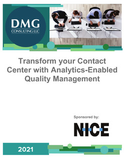 Transform Your Contact Center with Analytics-Enabled Quality Management