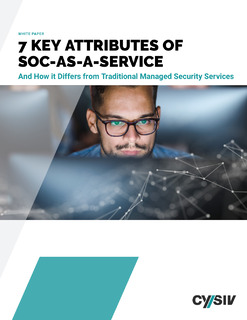 7 KEY ATTRIBUTES OF SOC-AS-A-SERVICE