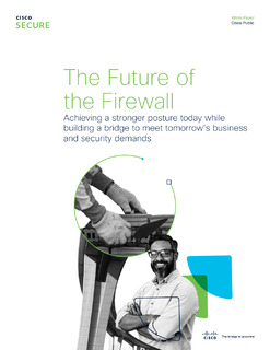 The Future of the Firewall