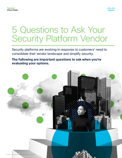 5 Question to Ask Your Security Platform Vendor