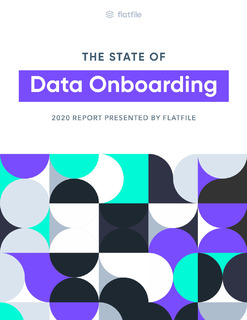 The State of Data Onboarding