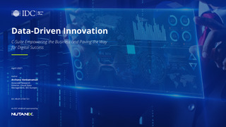 IDC – Data Driven Innovation: C-Suite Empowering the Business and Paving the Way for Digital Success