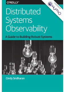 Distributed Systems Observability