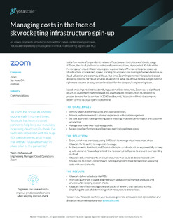 Managing Costs in the Face of Skyrocketing Infrastructure Spin-Up