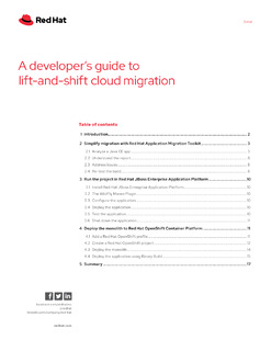 A Developer’s Guide to Lift-and-Shift Cloud Migration