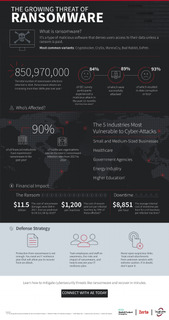 The Growing Threat of Ransomware – Download the infographic