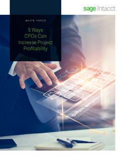 5 Ways CFOs Can Increase Project Profitability