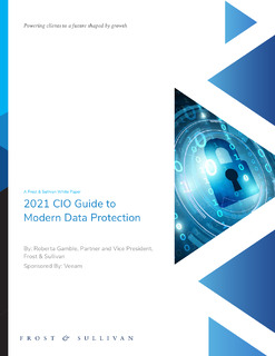 2021 CIO Guide to Modern Data Protection