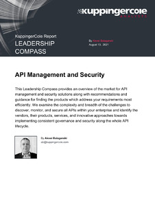 API Management and Security