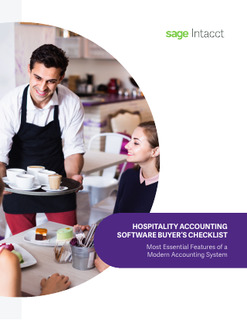 Hospitality Accounting Software Buyer’s Checklist