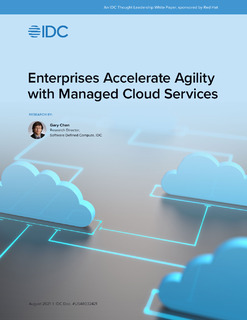 Enterprises Accelerate Agility with Managed Cloud Services