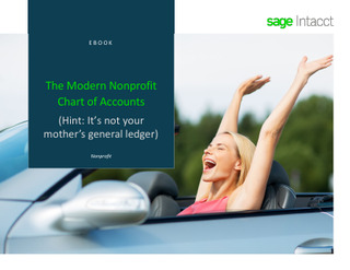 Sage Intacct Nonprofit Cloud Accounting Chart of Accounts Ebook