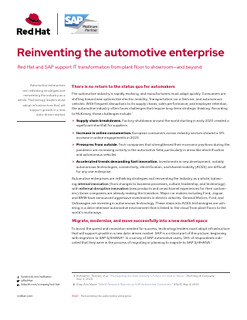 Reinventing the Automotive Enterprise