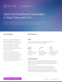 Optimize Facebook Campaigns in Real Time with CLV