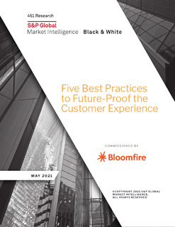 451 Research: Best Practices to Future-Proof the Customer Experience