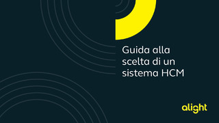 Guida breve alla scelta di un sistema HCM