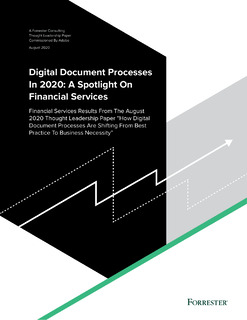 Digital Document Processes in 2020: A Spotlight on Financial Services_UK