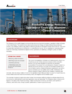 Predictive Energy Reduces Operational Costs and Minimize Carbon Emissions