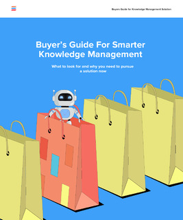 Buyer’s Guide For Smarter Knowledge Management