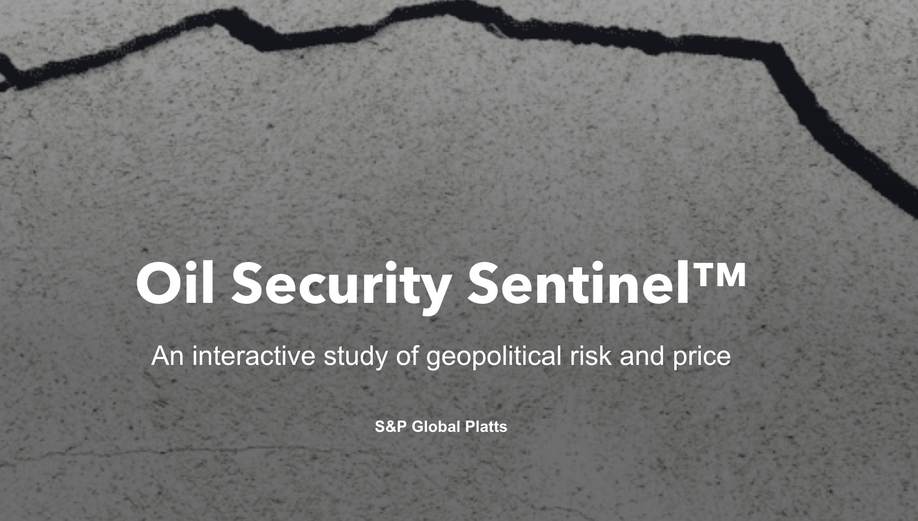 Oil Security Sentinel™: An interactive study of geopolitical risk and price