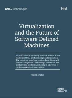 Virtualization and the Future of Software Defined Machines