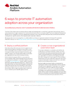 6 Ways to Promote IT Automation Adoption Across Your Organization