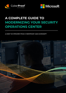 A Complete Guide to Modernizing Your Security Operations Center