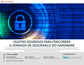Quatro segredos para percorrer A jornada de segurança do hardware
