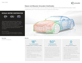 Nissan and Rescale: Innovation that Excites