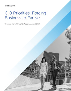 CIO Priorities: Forcing Business to Evolve