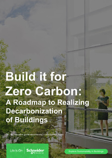 Build it for Zero Carbon: A Roadmap to Realizing Decarbonization of Buildings