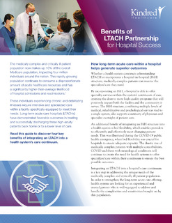 LTACH Partnership: 4 Key Benefits