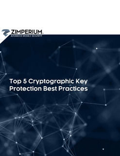 Top 5 Cryptographic Key Protection Best Practices