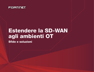 Estendere la SD-WAN agli ambienti OT