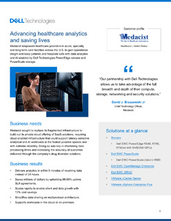 Medacist Advances Healthcare Analytics running on with AI running on Dell EMC PowerEdge & PowerScale