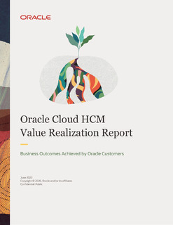 Oracle Cloud HCM Value Realization Report