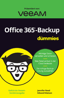 Office 365 Backup For Dummies